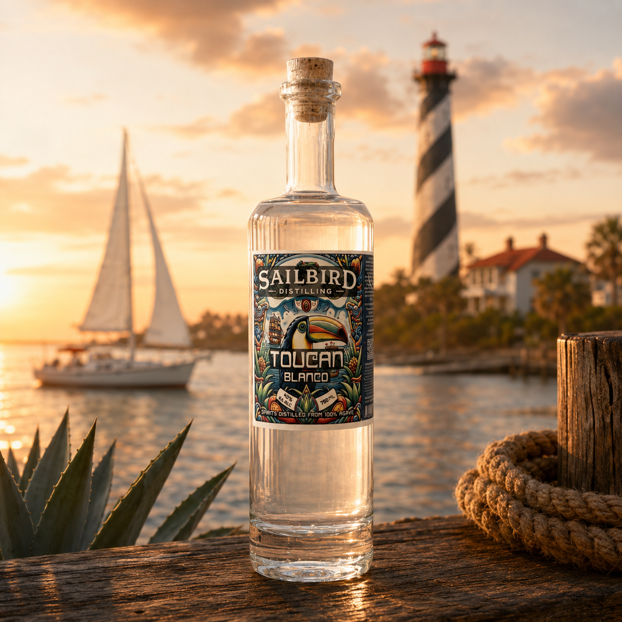Sailbird Toucan Blanco Agave Spirit